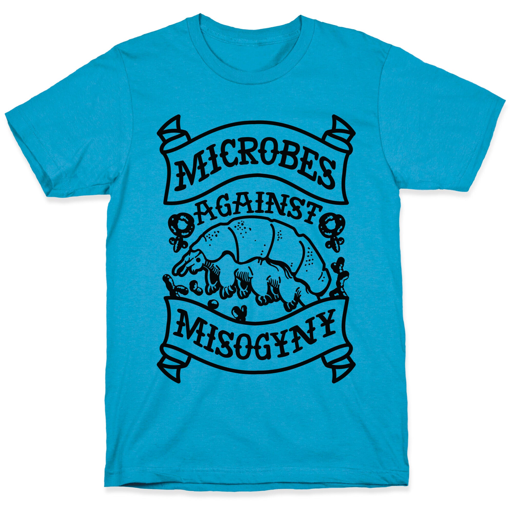 Microbes Against Misogyny Unisex Triblend Tee